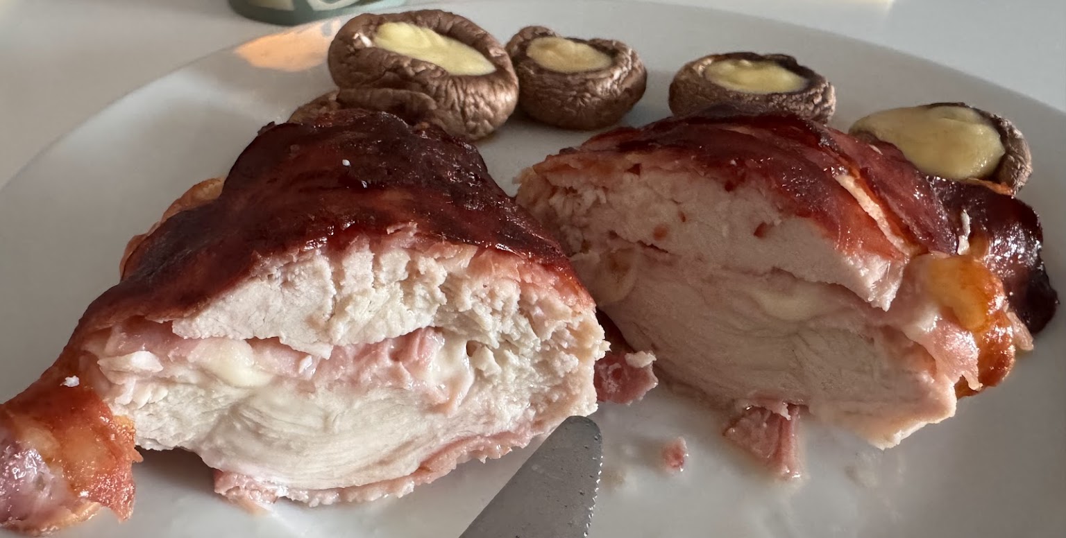 Hähnchen Cordon Bleu aus dem Airfryer